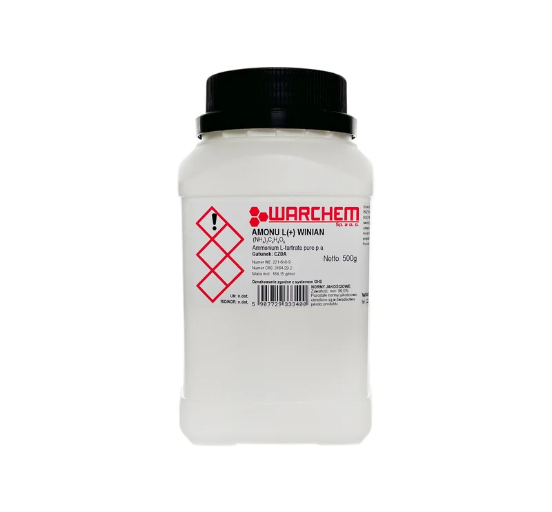Ammoniumtartrat - CZDA 500g WARCHEM