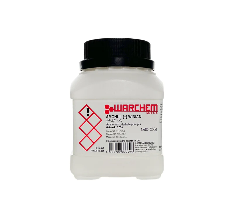 Ammoniumtartrat - CZDA 250g WARCHEM