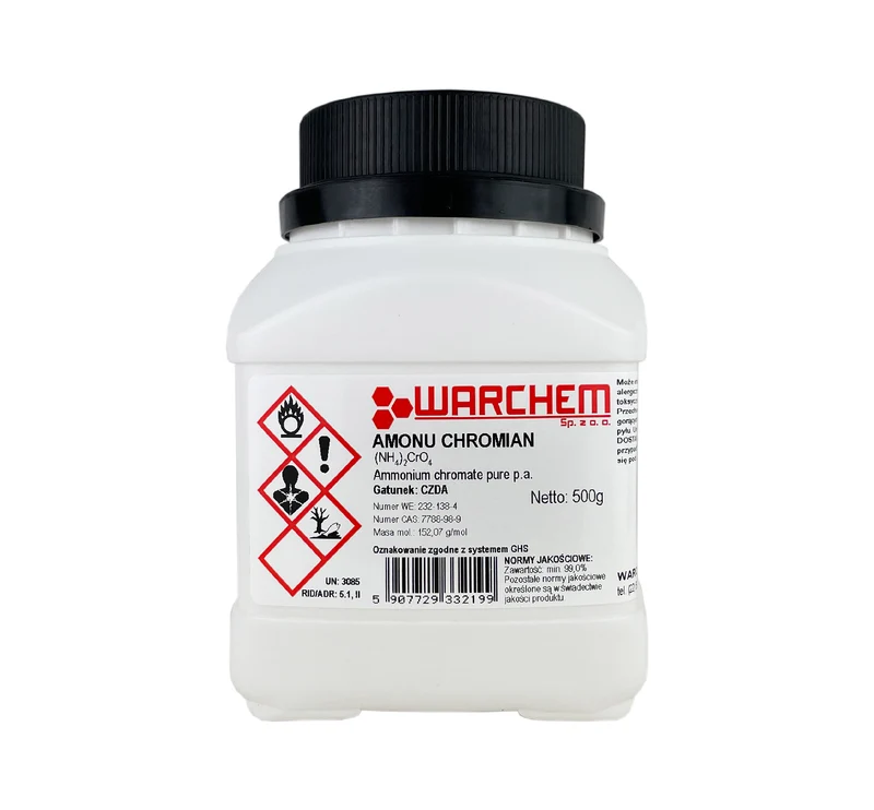 AMONIUM CHROMAT - CZDA 500g WARCHEM