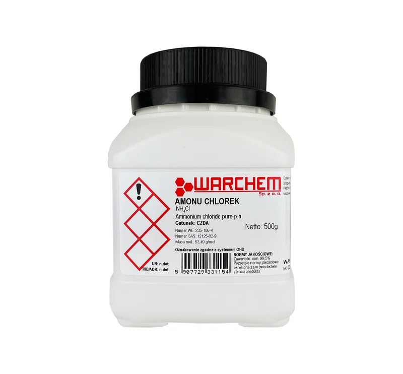 AMmonium CHLORID - CZDA 500g WARCHEM