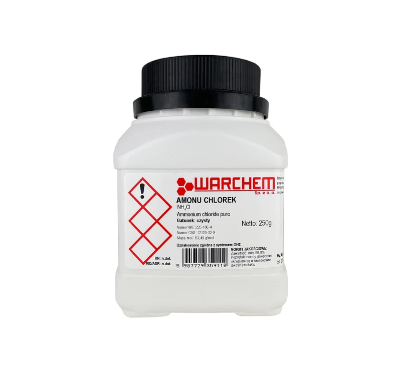 AMONIUM CHLORIDE - rein 250g WARCHEM