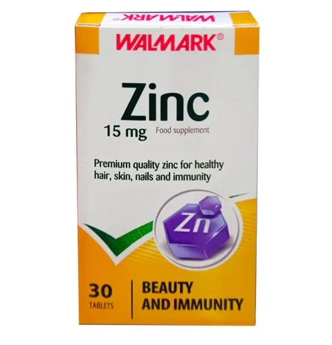 Walmark Zinc 15mg Tablets 30'S