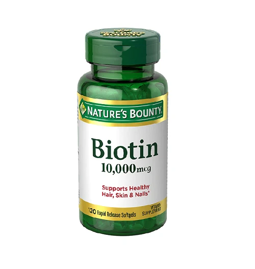 Natures Bounty Biotin 10.000mcg Capsules 120'S