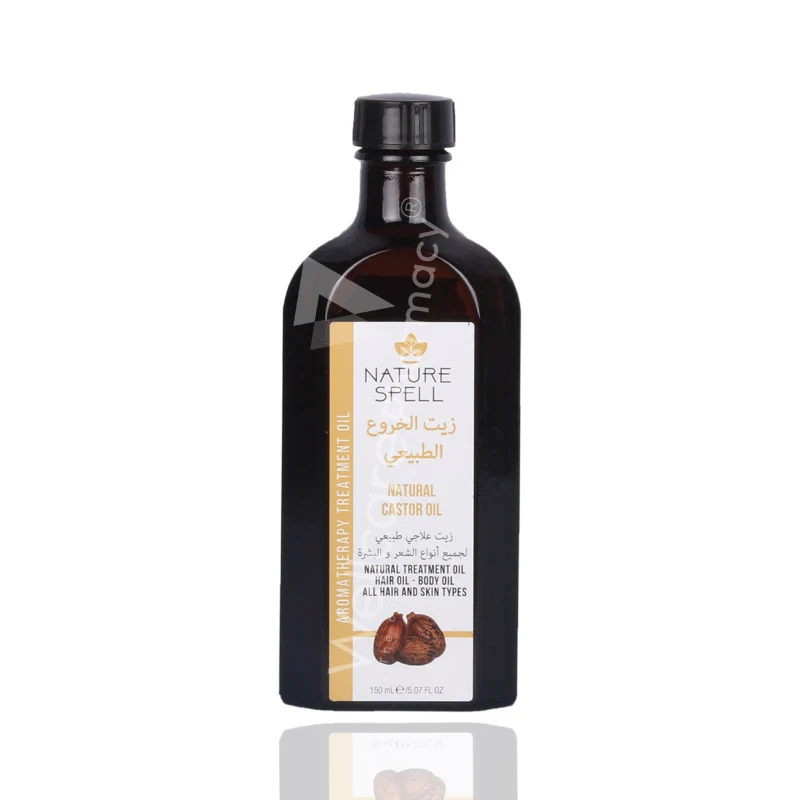 Nature Spell Natural Castor Hair & Body Oil 150ml