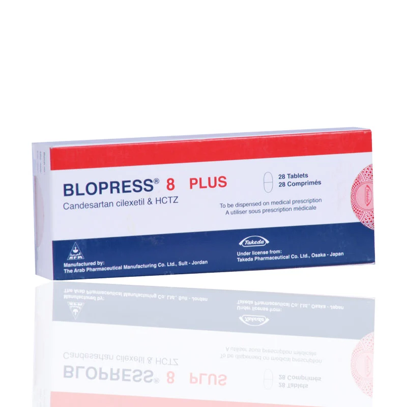 Blopress 8mg Plus Tablets 28'S