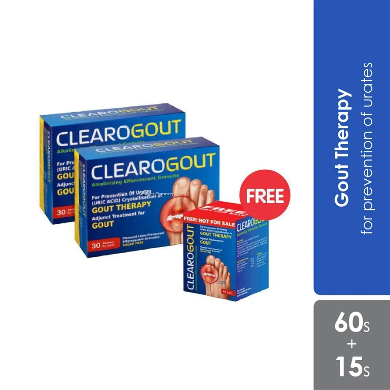 Live-Well Clearogout 2x30s Free 15s
