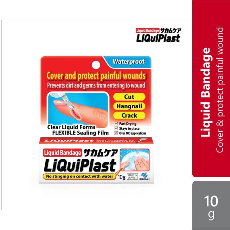 Liquiplast Liquid Bandage 10g (waterproof)