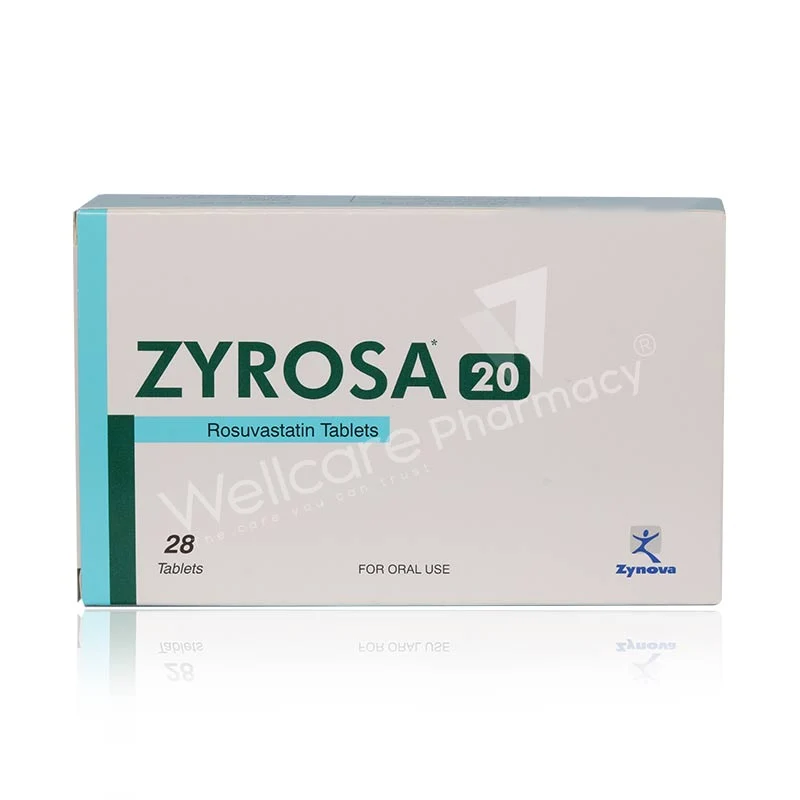Zyrosa 20mg Tab 28'S