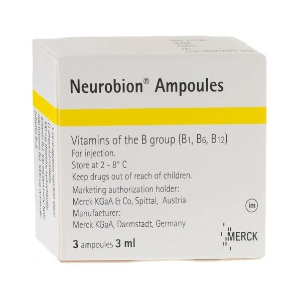 Neurobion Ampoules 3ml 1x6'S