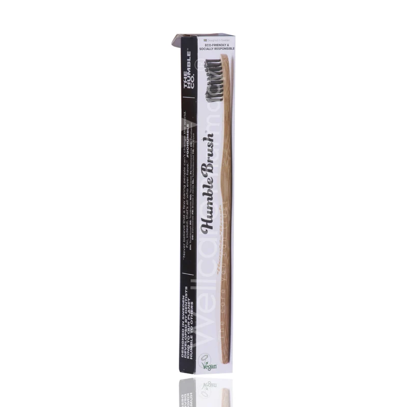 Humble Brush Adult Toothbrush Black And Soft