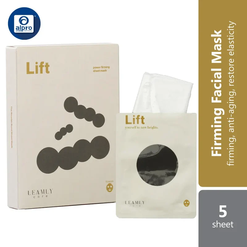 Leamly Care Lift Power Firming Sheet Mask 5s | Reveal a Youthful Complexion