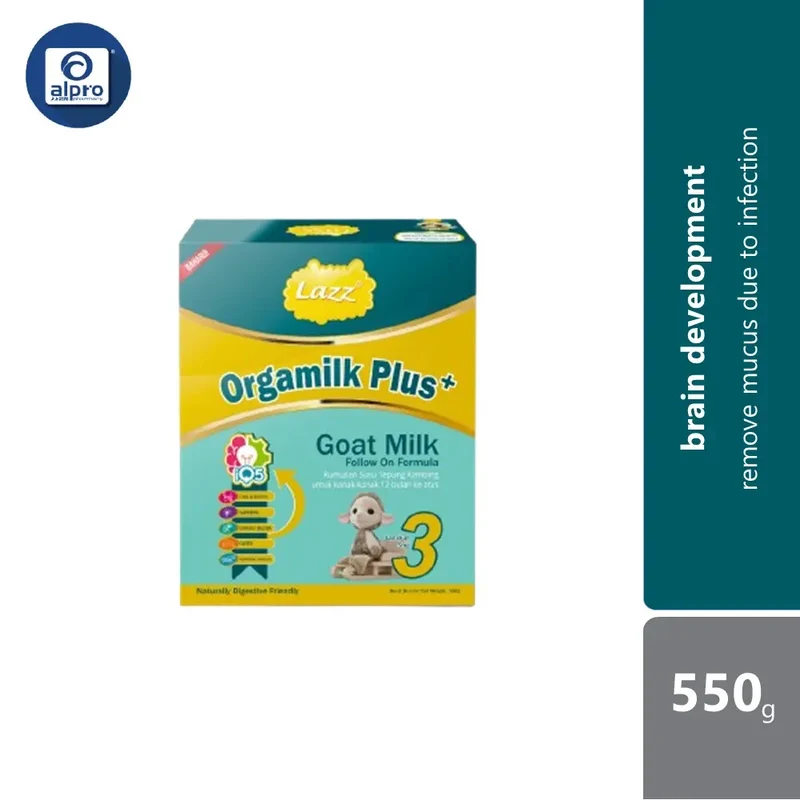 Lazz Orgamilk Plus+ Langkah 3 550g