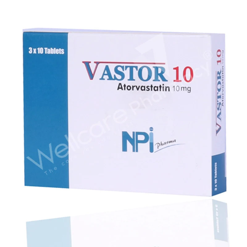 Vastor 10mg Tablets 30'S