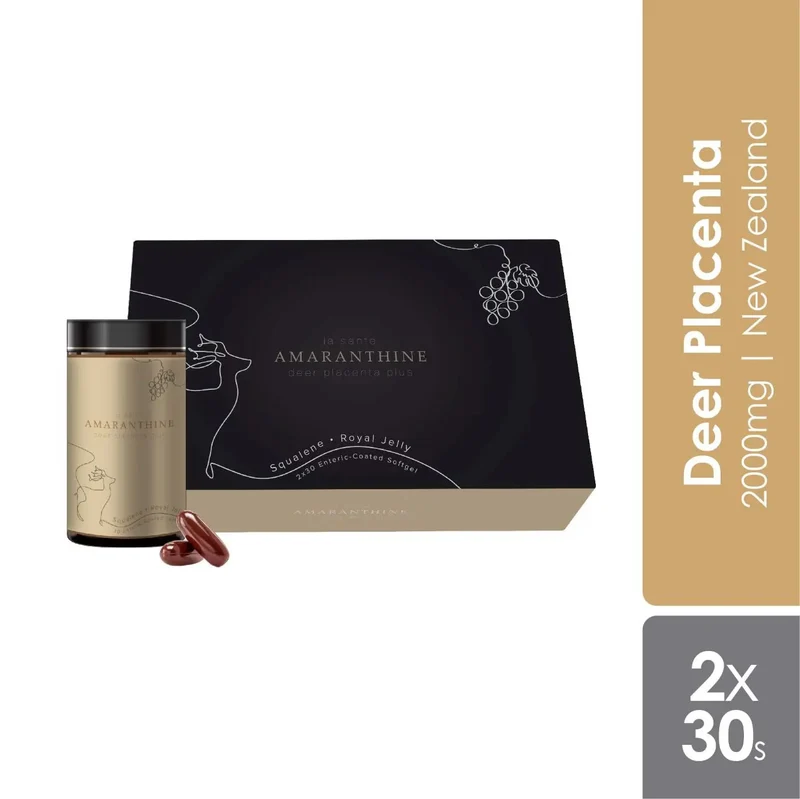 La Sante Amaranthine Deer Placenta Plus 2x30s | Reduce Signs of Aging