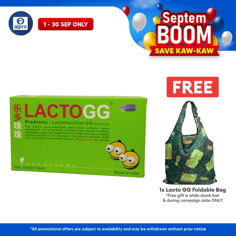 Lacto GG Probiotics 30s | Gut Health
