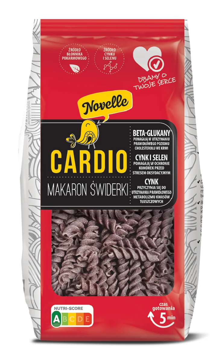 CARDIO WIDER MAKARON (BLACK BEAN) 250 g - NOVELLE