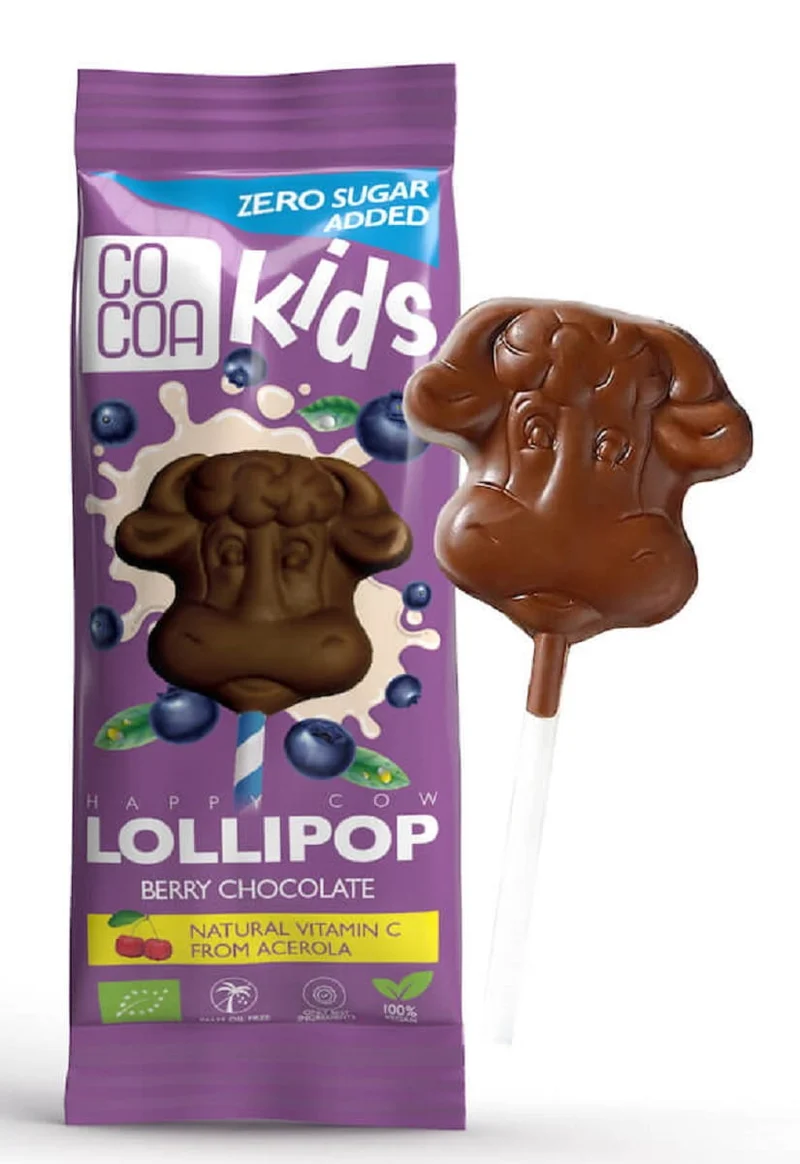 BERRY BERRY CHOCOLATE LISK MIT ACEROLISCHEM VITAMIN C OHNE ZUCKERZUSATZ BIO 15 g - COCOA