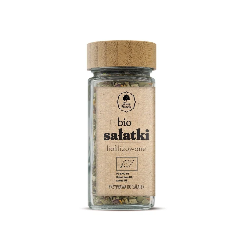 LIOFILIZIERTER SALAT FLAVOUR BIO 12 g - DARY NATURY