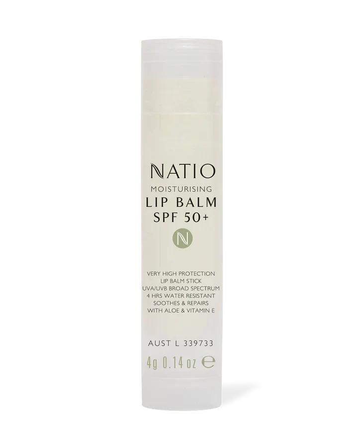 Natio Moisturising Lip Balm SPF50+
