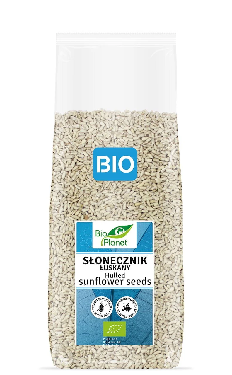 Glutenfreie geschälte Sonnenblumen BIO 800 g - BIO PLANET