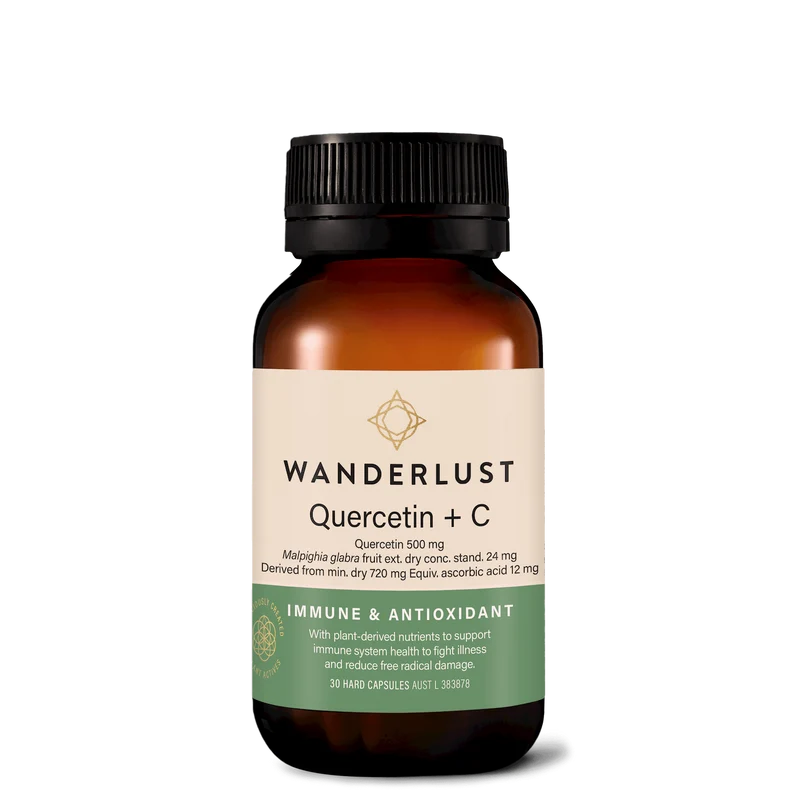 Wanderlust Quercetin + C Capsules 30s