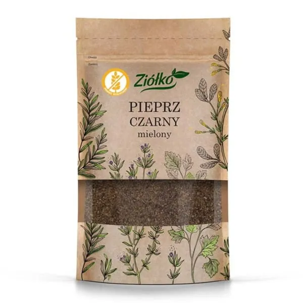 Kraut Schwarzer Pfeffer gemahlen glutenfrei 60 g