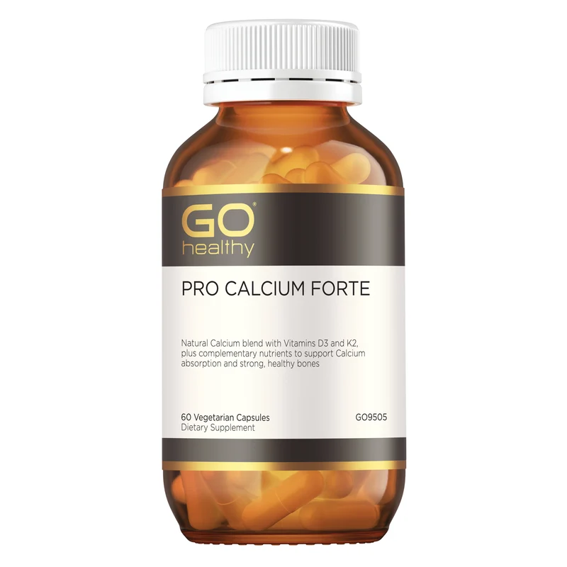 GO Healthy Pro Calcium Forte Vege Capsules 60s