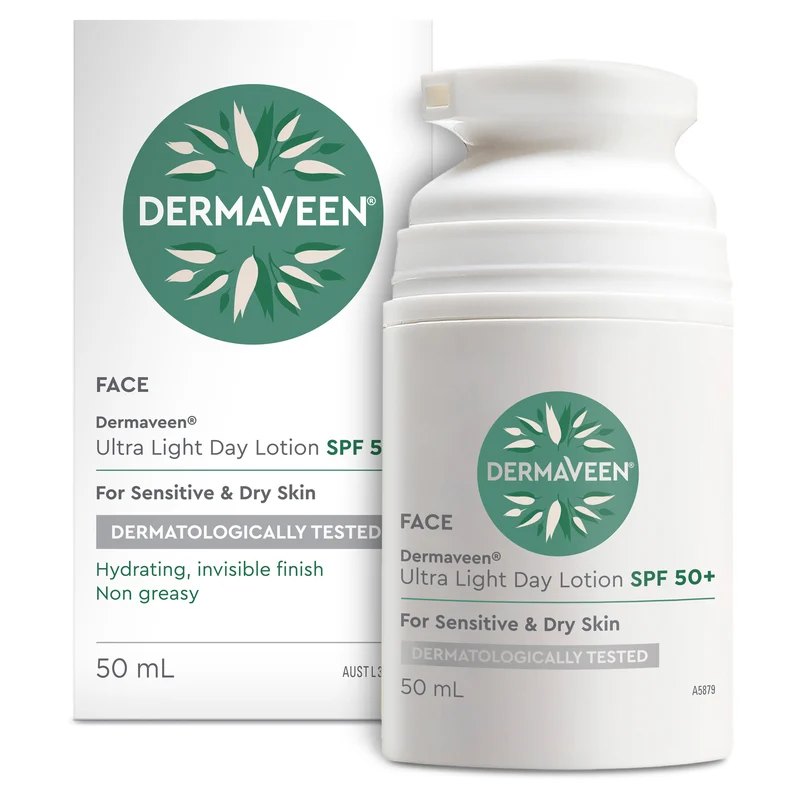 DermaVeen Face Ultra Light Lotion SPF50+ 50ml