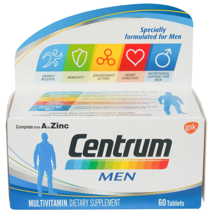 Centrum Men Tablets 60'S