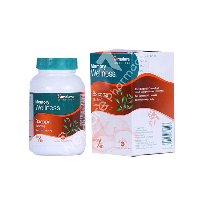 Himalaya Bacopa 250mg Capsules 60'S