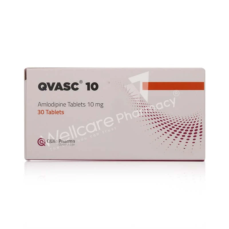 Qvasc 10mg Tablets 30'S