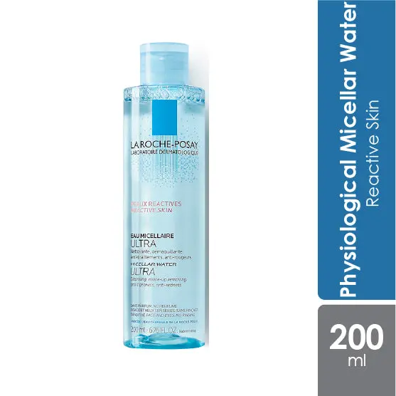 La Roche Posay Toleriane Micellar Water 200ml | Gently Removes Impurities