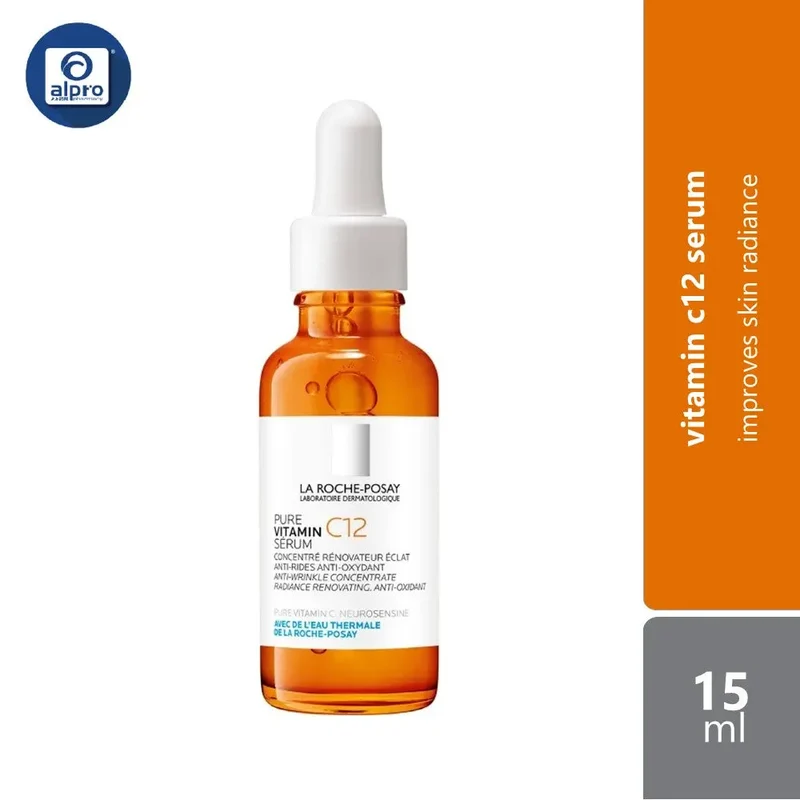 La Roche-Posay Pure Vitamin C12 Serum 30ml | Improves Skin Radiance