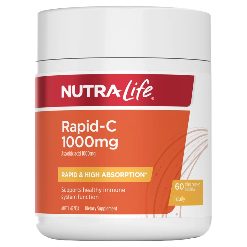 Nutra-Life Rapid-C 1000mg Tablets 60s