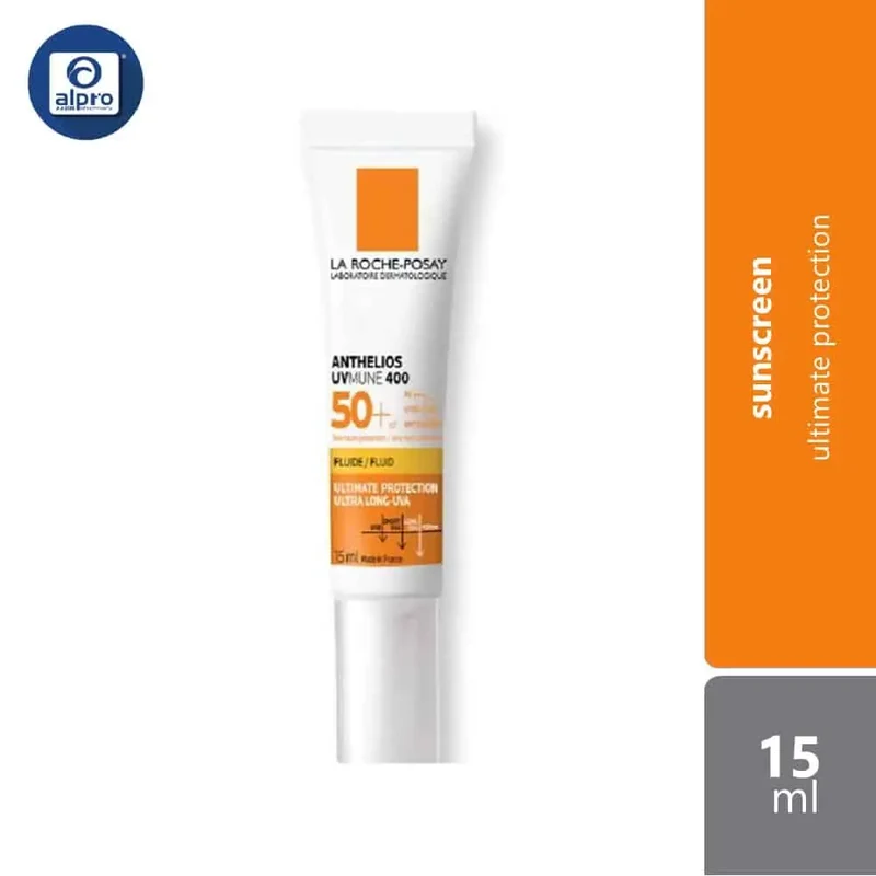 La Roche Posay Anthelios UVmune Flu SPF 50+ T15ml | Ultimate Protection Sunscreen