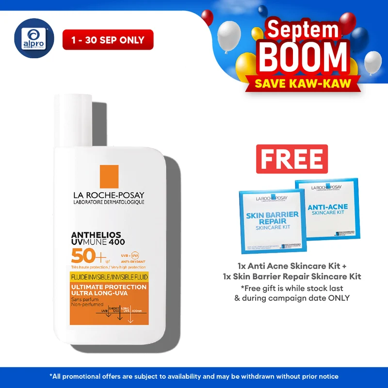 La Roche Posay Anthelios Invisible SPF50+ 50ml | Moisturize and High Protection