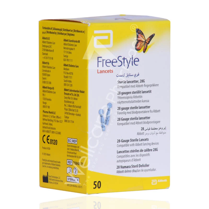 Freestyle Optium Neo Sterile Lancet 50'S