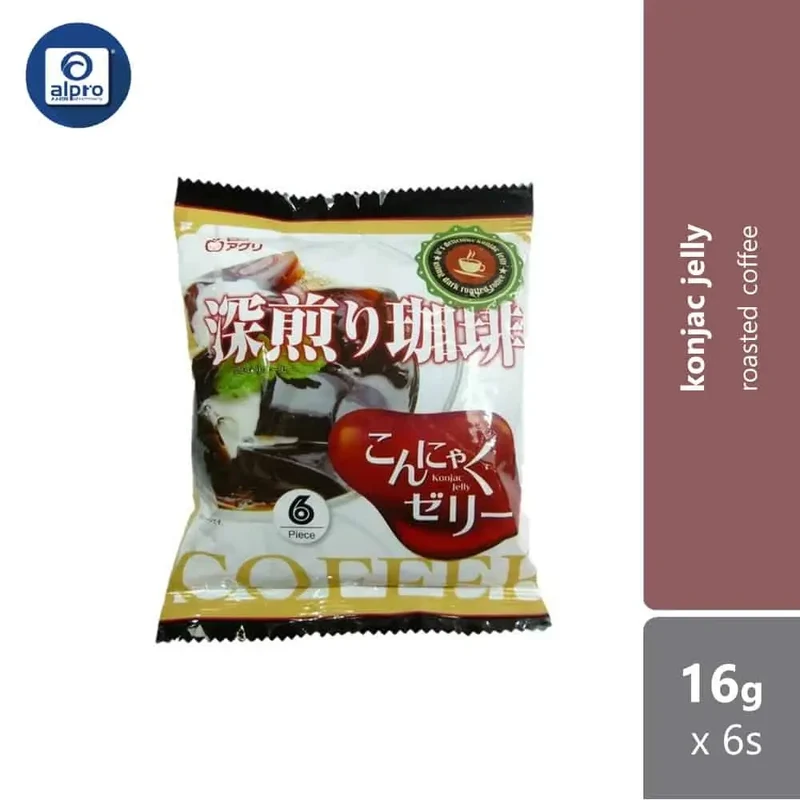 Konjac Jelly Roasted Coffee 16g×6s