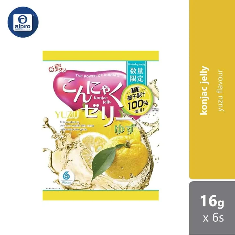 Konjac Jelly Yuzu 16gx6s