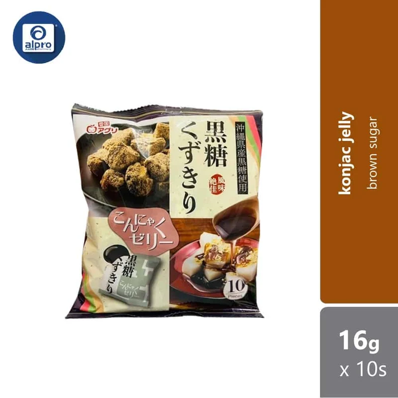 Konjac Jelly Brown Sugar 16gx10s
