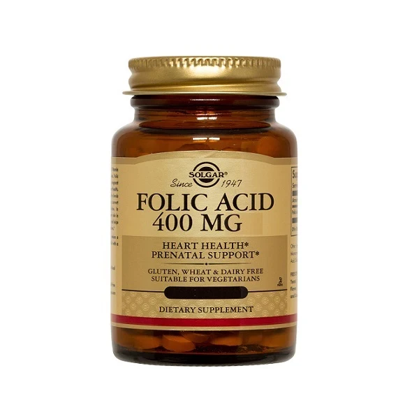SOLGAR FOLIC ACID 400MG TAB 60'S