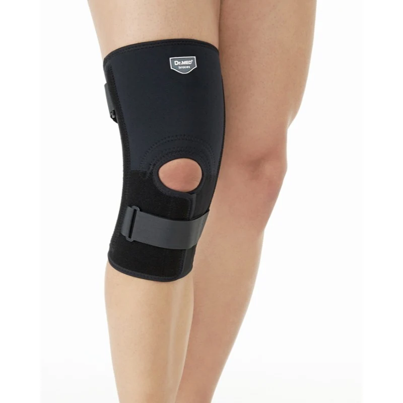 Dr.Med Universal Opened Knee Sleeves With Lateral Straps K032 Large Left