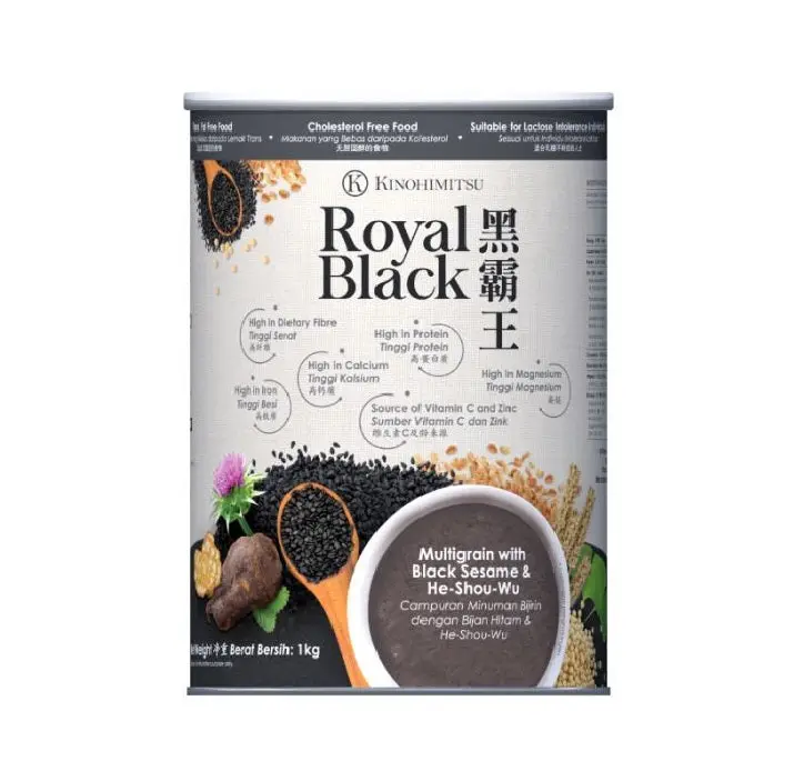 Kinohimitsu Royal Black (Black Sesame & He Shou We) 1kg | Hair Care