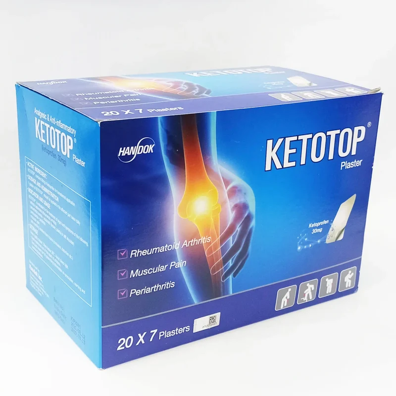 KETOTOP PLASTER 20X7S