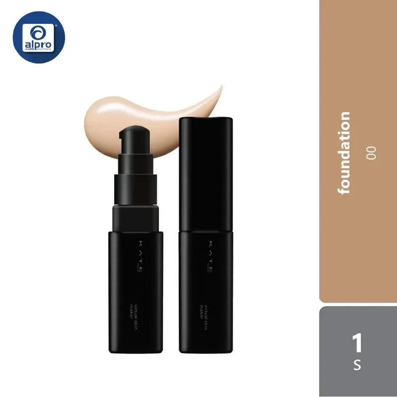 Kate Virtual Skin Maker Foundation 1s (00/ 01/ 02/ 03/ 04/ 06) | Natural & Lightweight