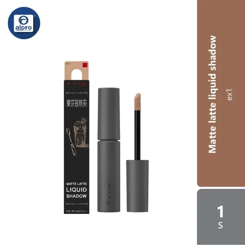 Kate Matte Latte Liquid Shadow 1s (EX1/ EX2/ EX3/ EX4/ EX5/ EX6) | Airy Matte Finish