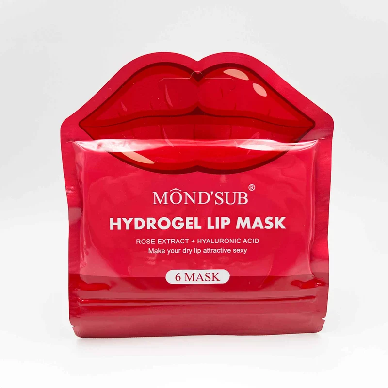MOND'SUB Rose Hydrogel Lip Mask 6pk