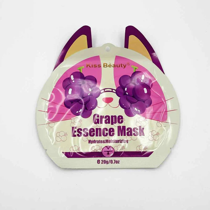 Kiss Beauty Grape Facial Mask 20g