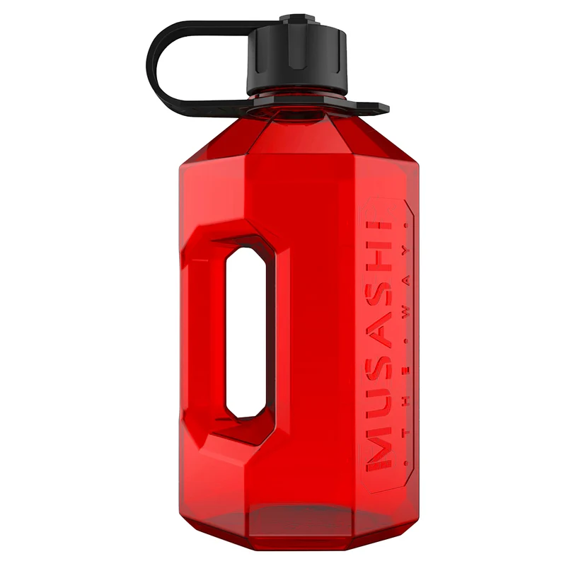 MUSASHI Water Jug 2.4L Red
