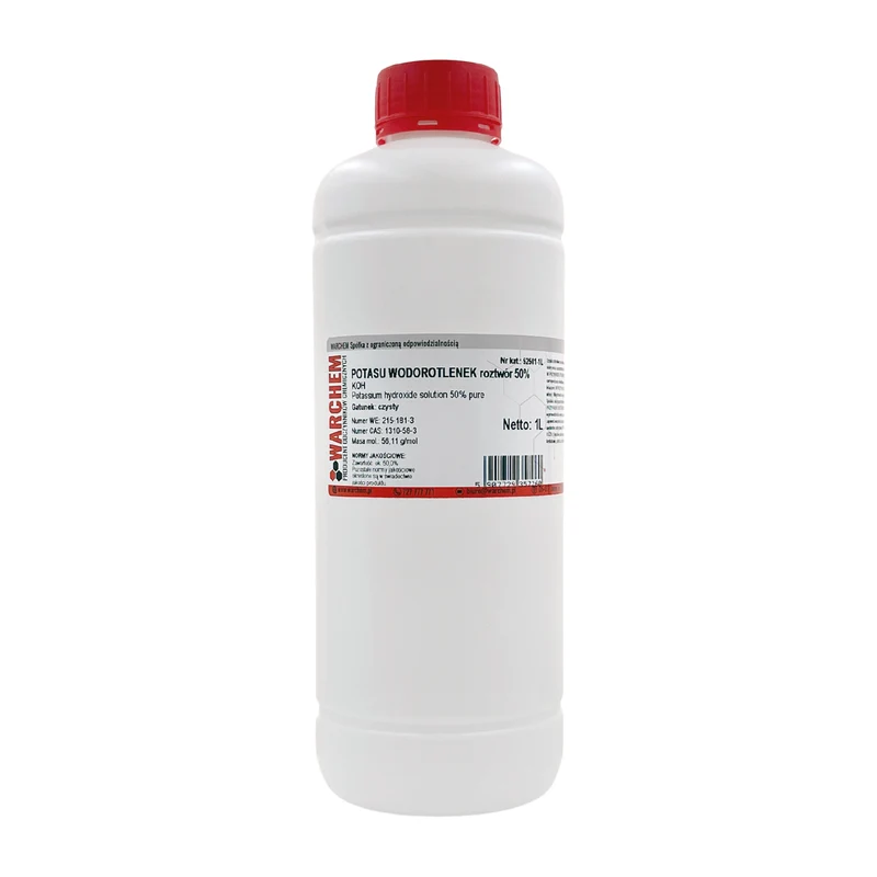 KALIUMHYDROXID 50 % Lösung - rein 1L WARCHEM